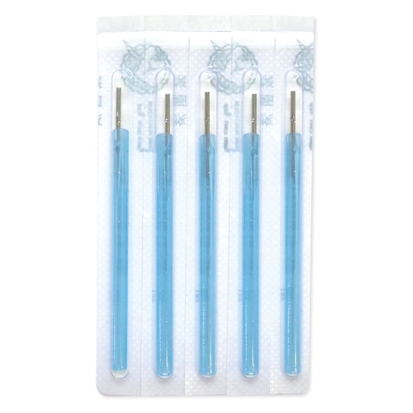 画像2: 【在庫無くなり販売終了・使用期限2026年1月末まで】ユニコディスポ鍼 Pro-C (100本入)　4番1寸3分 (2)