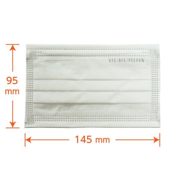 画像4: リーダー　ディスポマスク　小さめサイズ　３０枚入 (4)