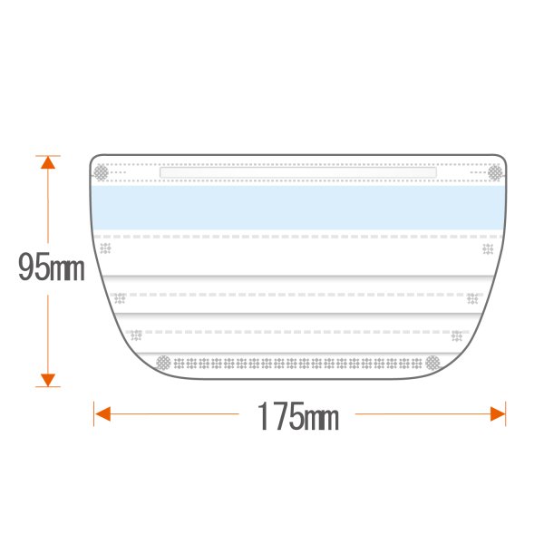 画像4: リーダー サージカルマスク3in1 ふつう 30枚シルクタッチ (4)
