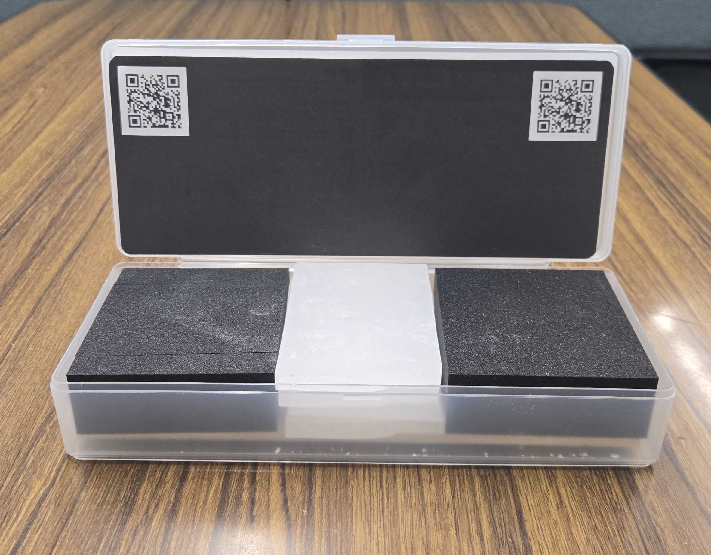 マットとゲルの正しい配置例